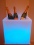 Pot de fleurs éclairé par LED Les Quatre