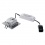 Cadre Basic, kit LED, lampe downlight avec alimentation