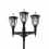 Lampadaire solaire à trois bras LED Minori 3×12,5 W