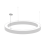 Luminaire suspendu Anneau LED géométrique