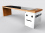 Bench01 Banc solaire sans dossier USB / WiFi / LED