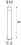 Lampadaire de jardin graphite E27 90 Pole