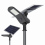 Lampe solaire LED Delphini-Hybrid (énergie solaire + 230 V)