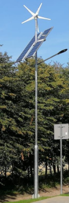 Lanterne solaire et éolienne hybride à LED V9