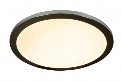 Plafonnier Plafond 24W Led Ip44 Chrome+Granila