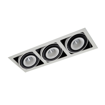 Luminaire encastré 3xLED 54W