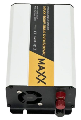 Convertisseur de tension 600 W Sinus 12 V CC/230 V CA [300 W/600 W]