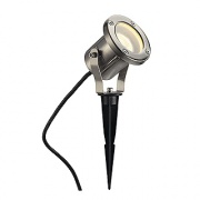 Obligatoire SLV Nautilus Spike en acier inoxydable, Gu10, max. 35 W, avec câble et prise de 1,5 m