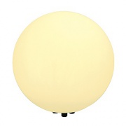  SLV Lampe de sol Rotoball d'extérieur, blanche, E27, max. 24 W, IP44