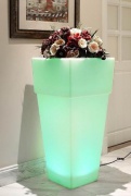 Pot de fleurs éclairé par LED Bliss Alicante