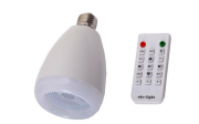  Electriquo Ampoule LED musicale avec télécommande