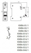 Disjoncteur IDÉAL TS KMB6-B/1