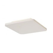  SLV Applique murale carrée Plastra, plâtre blanc, 48 LED, 3 000 K