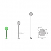 Lampadaire Balles classiques
