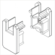 Ensemble de capuchons transparents Mikro-line12
