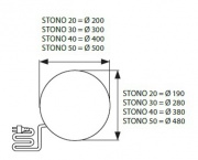Luminaire de jardin Hono