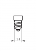 Bougie LED CorePro E27/E14