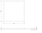 Bureau Flat 2 LED