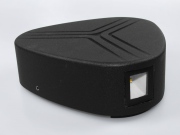 Luminaire LED SBB 3Wx2 WW noir IP54