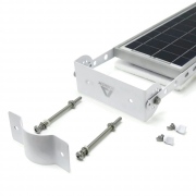 Lampa uliczna solarna LED Gemini 18 z czujnikiem ruchu, 3 tryby pracy