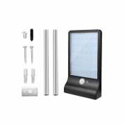 Lampadaire solaire (applique) 36LED avec détecteur de mouvement 3 modes de fonctionnement
