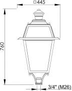 Luminaire 830 classique