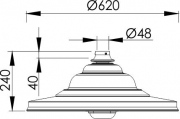 Luminaire 855 classique