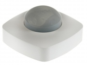 Détecteur de mouvement PIR rond 2x détecteur IP20 hauteur de fonctionnement 10 m