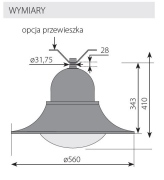Lampe suspendue décorative