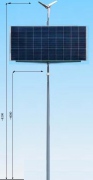 Kit d'alimentation solaire double turbo hors réseau