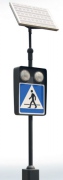  Electriquo Panneau de signalisation solaire actif