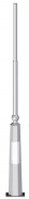 Poteau de parc en acier Deco Plus C 4 m 190 x 190