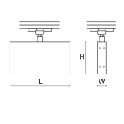 Réflecteur Alto Spot LED