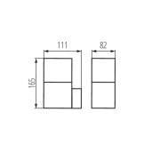 Luminaire de jardin avec source lumineuse remplaçable Varda