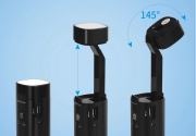 Lampe de bureau LED 3W dimmable + batterie externe