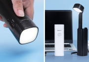Lampe de bureau LED 3W dimmable + batterie externe