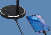 Lampe de bureau LED 8W tactile et variateur continu + chargement USB