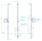 Passage piéton actif WalkPole 6m 230V