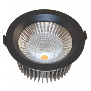 Obligatoire Spot encastrable LED Eldavo IP65 noir 30W