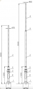 Lanterne ST4 hc-4000 fonte-acier-aluminium