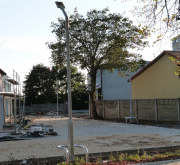Poteau carré en acier 3-5 m