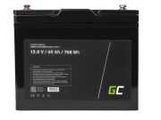 Batterie lithium fer phosphate LiFePO4 Green Cell 12 V 60 Ah