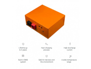 Batterie LiFePO4 Green Cell 12,8 V 172 Ah pour systèmes photovoltaïques, camping-cars et bateaux