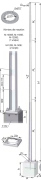 Mât d'éclairage polygonal TM-100-110-120SE