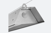 Luminaire à lampe fluorescente INDUSTRIE 2 LED