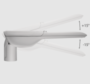 Éclairage public LED IP66 pour routes urbaines classe II