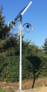 Lanterne solaire Park à double éclairage LED solaire V1a