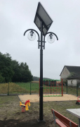 Lanterne solaire Park à double éclairage LED solaire V1a