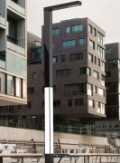 Lampadaire solaire carré Basic V7b