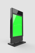 Vitrine publicitaire solaire avec rétroéclairage LED V7g